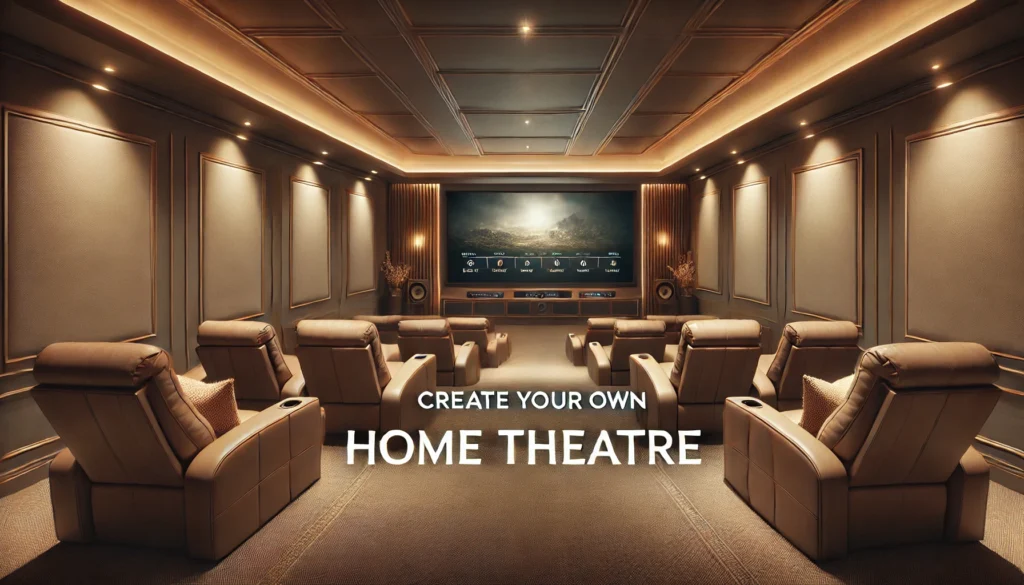 Create your own custom theatre