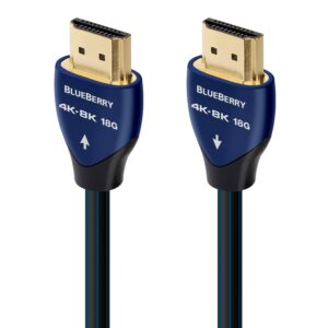 AudioQuest Blueberry 18 4K-8K High Speed HDMI Cable w/ 18Gbps, UHD, HDR & eARC - 2.25M (7' 6")