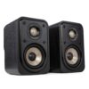 Polk Audio Signature Elite ES10 1" Tweeter & 4" Woofer, 100w, Auxiliary Dual power port Technology (Pair) Black