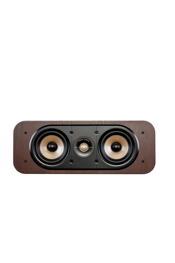 Polk Signature Elite ES30 Center Channel Speaker - Hi-Res Audio Certified, Dolby Atmos & DTS:X Compatible, 1" Tweeter & Two 5.25" Woofers, Dual Power Port for Effortless Bass,...