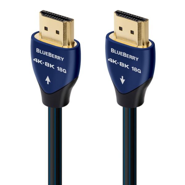 AudioQuest Blueberry 5.0m 4K-8K 18Gbps HDMI Cable (16.4ft)