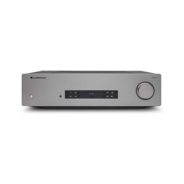 Cambridge Audio CXA81-80 Watt separately integrated stereo amplifier for HiFi system with Bluetooth aptX HD and ESS SABRE DAC - Lunar Grey