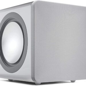 Cambridge Audio Minx X201 200W RMS Ultra-Compact Powered Subwoofer - High Gloss White