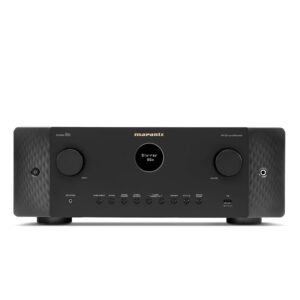 Marantz Cinema 60 7.2-Channel Home Theater AV Receiver with Dolby Atmos, Wi-Fi, Bluetooth, HDAM, MultEQ, 6 HDMI in, 2 HDMI Out, HEOS, Phono in, USB, eARC, AM/FM